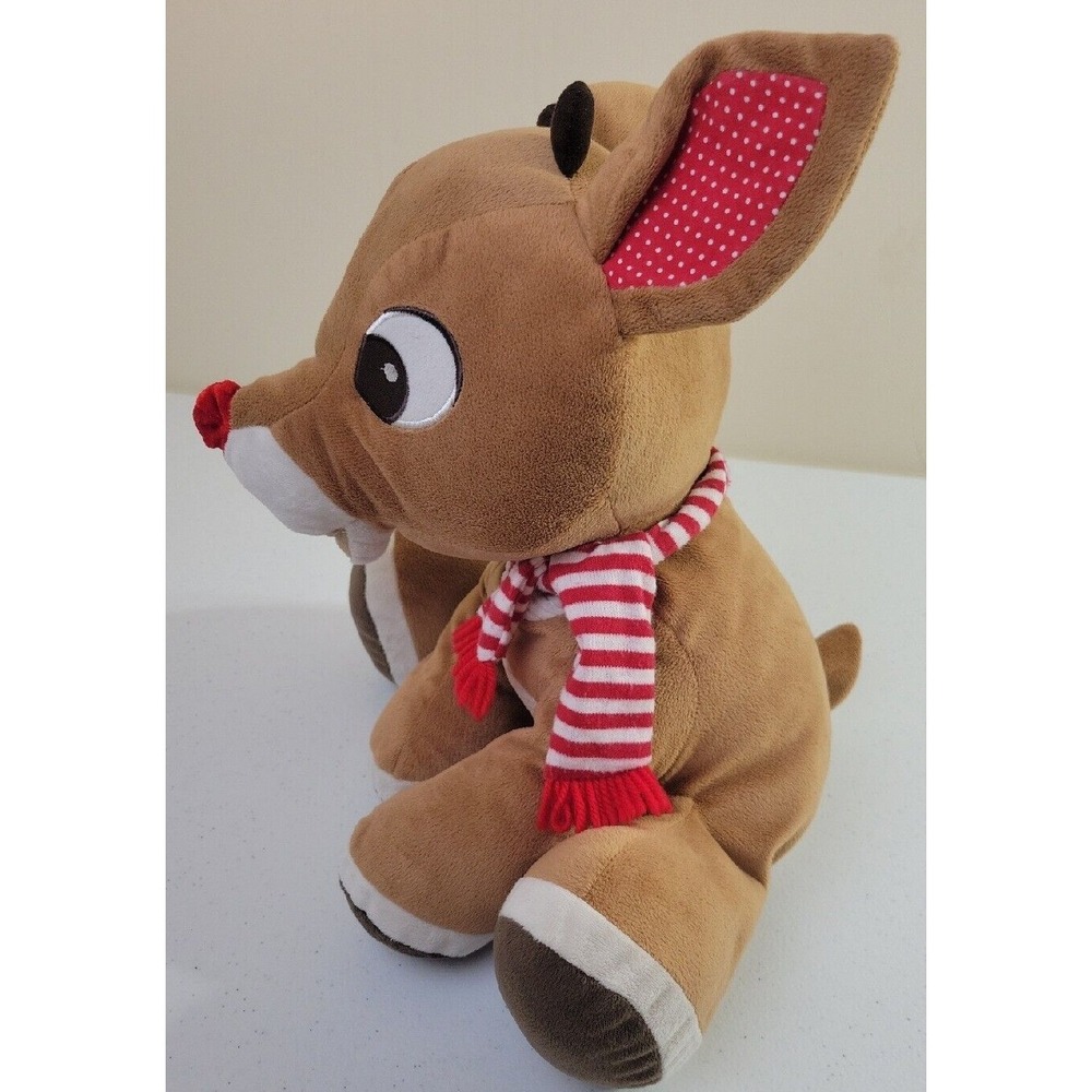 Kids Preferred Rudolph Red-Nosed Reindeer Plush Christmas Holiday Stuffed Animal